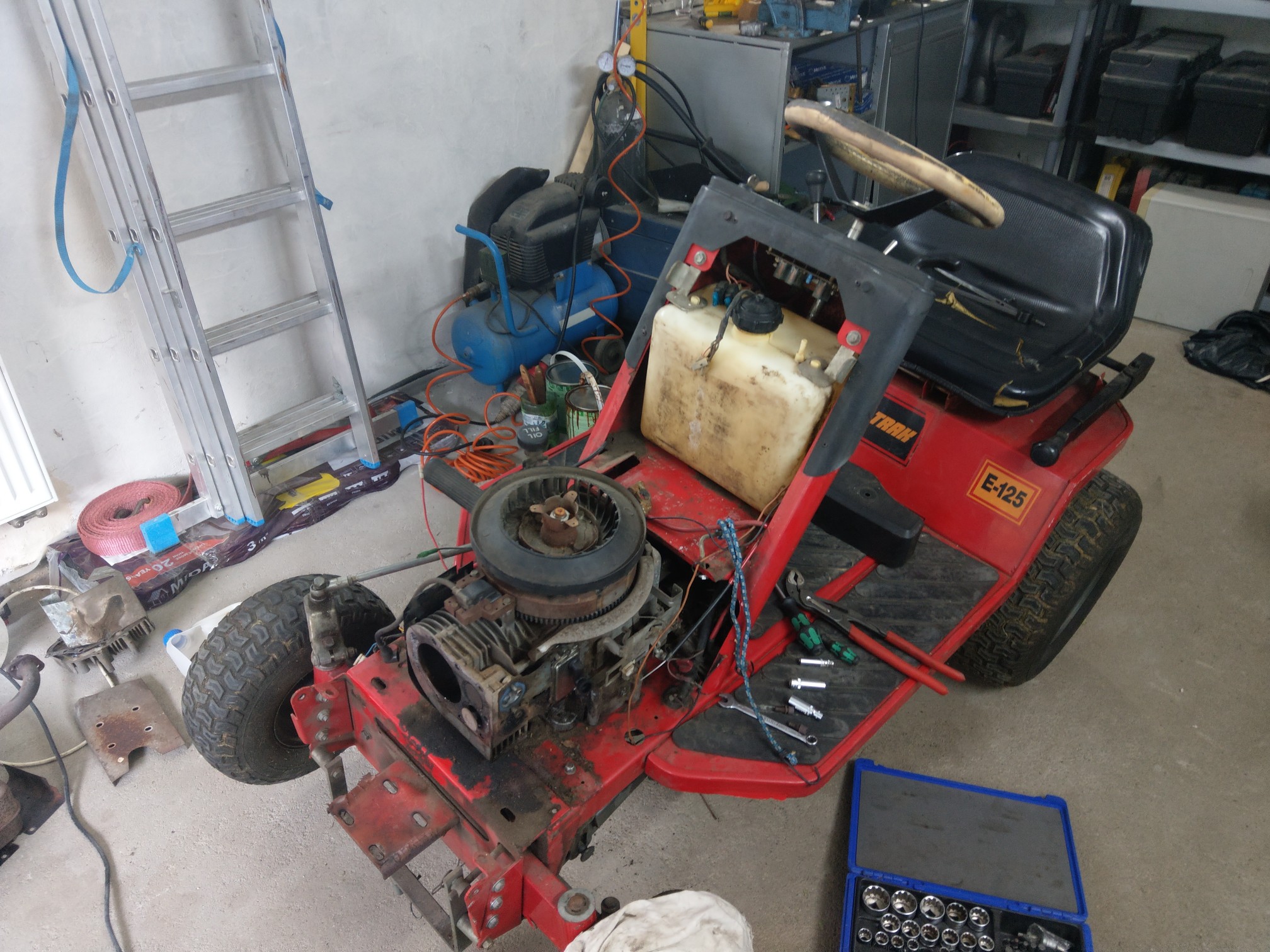 Countax tractor rebuild