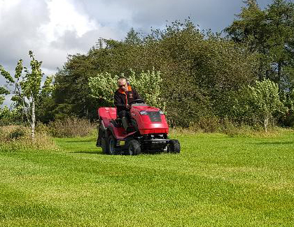 Countax lawn garden tractor mower case studies